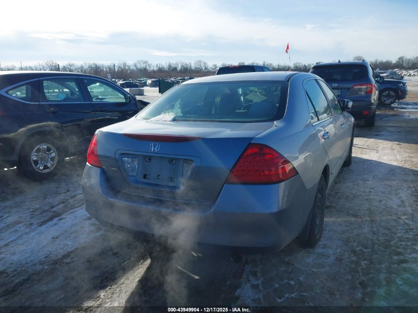 2007 Honda Accord 2.4 Lx VIN: 1HGCM56497A082227 Lot: 43949904