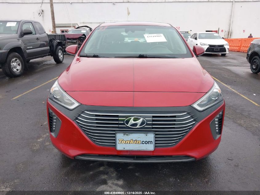 2019 Hyundai Ioniq Hybrid Limited VIN: KMHC85LC7KU137372 Lot: 43949905