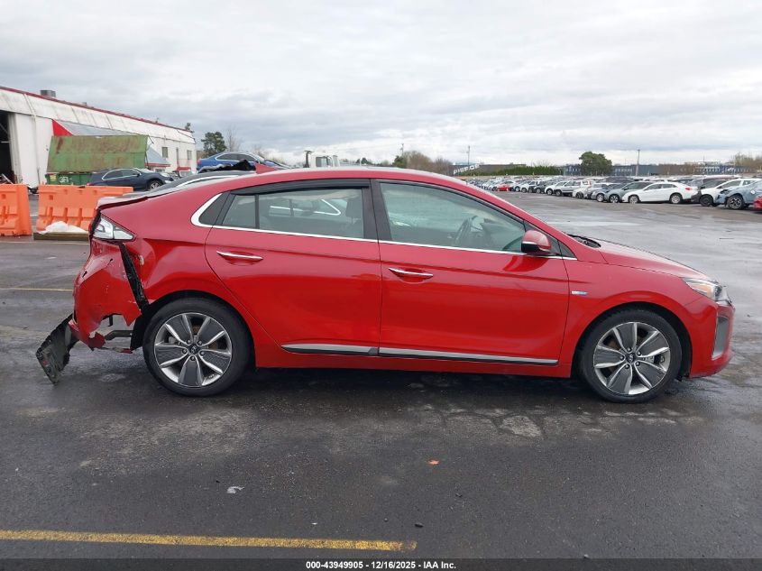 2019 Hyundai Ioniq Hybrid Limited VIN: KMHC85LC7KU137372 Lot: 43949905