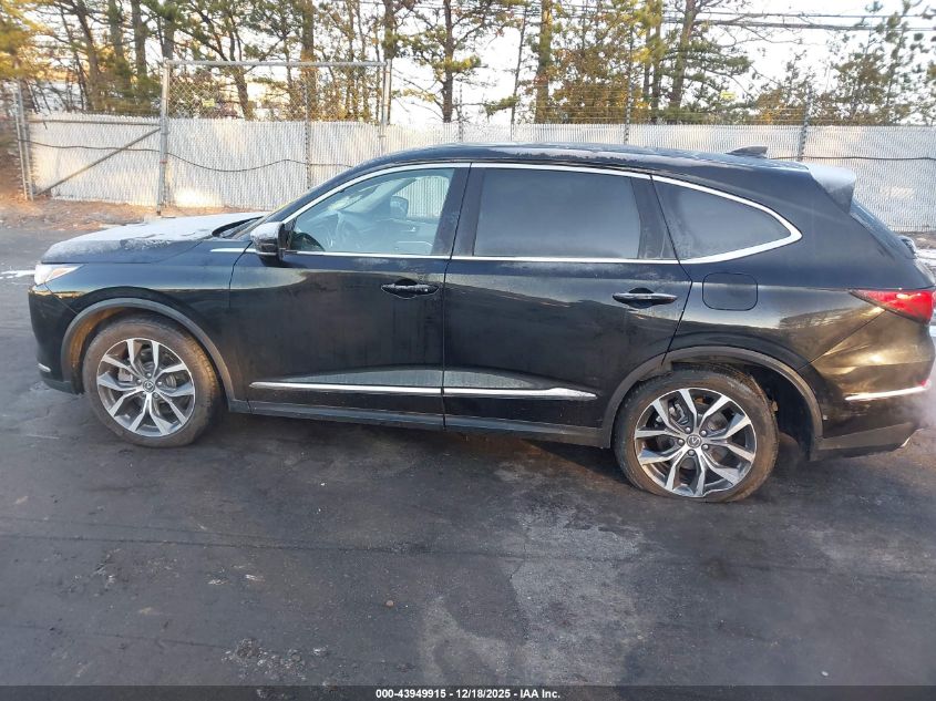 2024 Acura Mdx Technology Package VIN: 5J8YE1H4XRL022912 Lot: 43949915