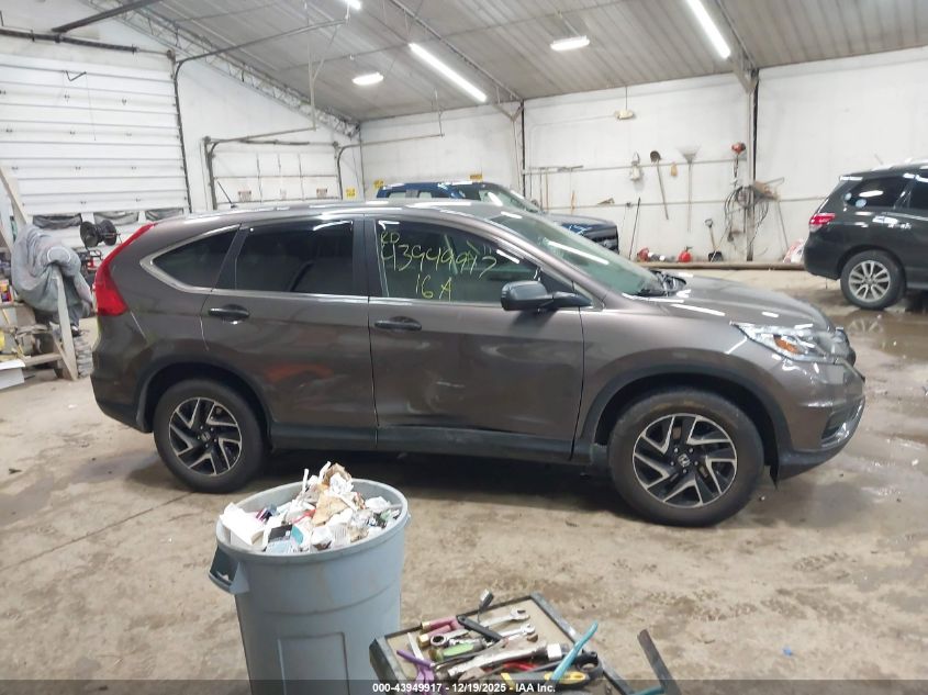 2016 Honda Cr-V Se VIN: 2HKRM4H4XGH704083 Lot: 43949917