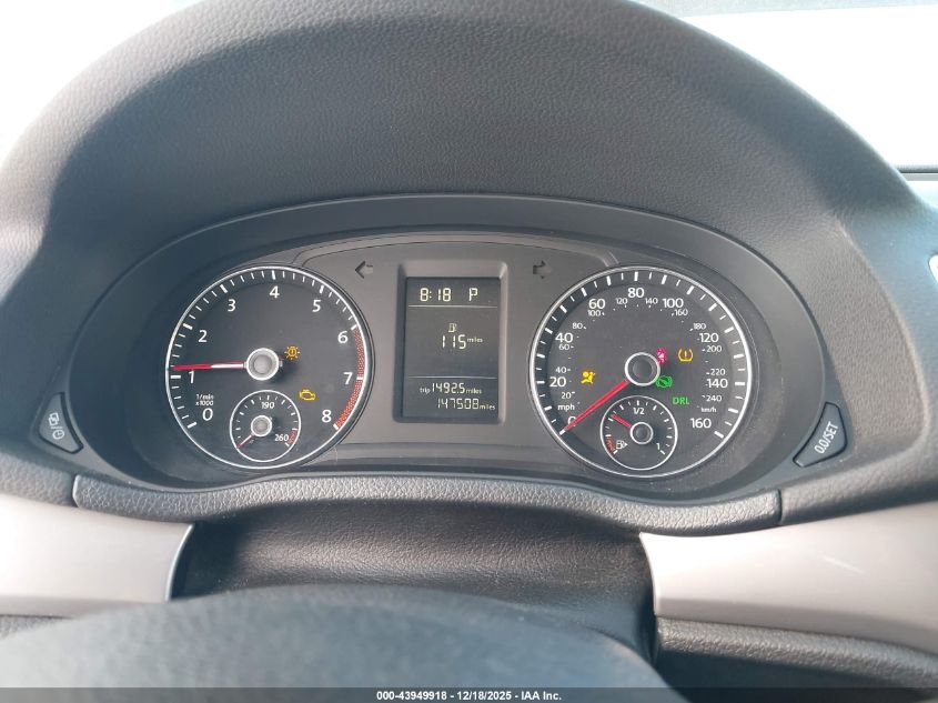 2014 Volkswagen Passat 1.8T Wolfsburg Edition VIN: 1VWAT7A31EC084121 Lot: 43949918