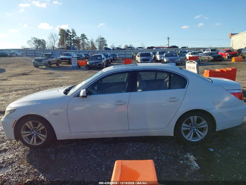 2010 BMW 528I VIN: WBANU5C51AC366206 Lot: 43949928