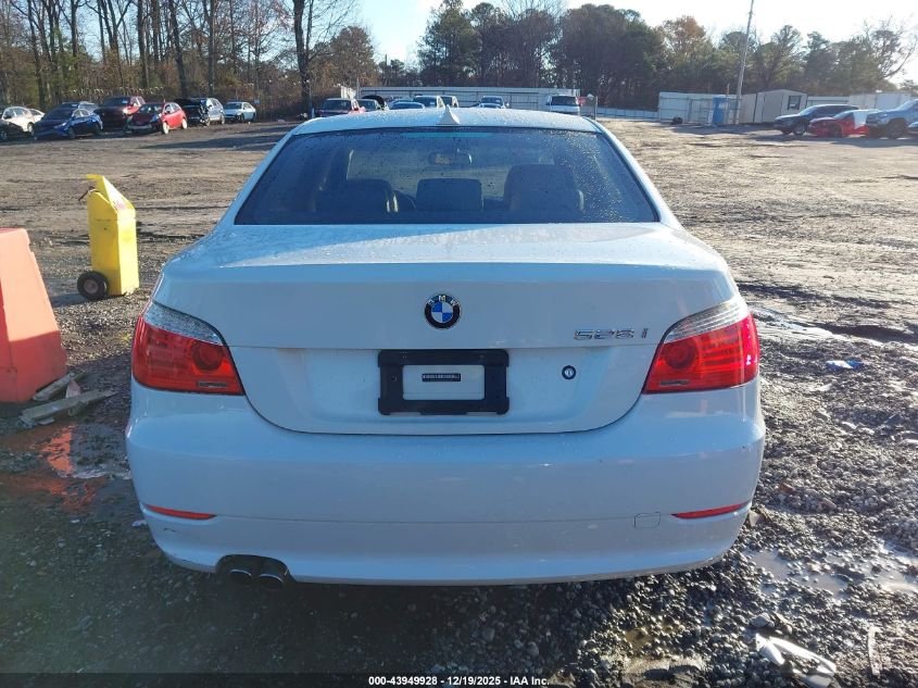2010 BMW 528I VIN: WBANU5C51AC366206 Lot: 43949928