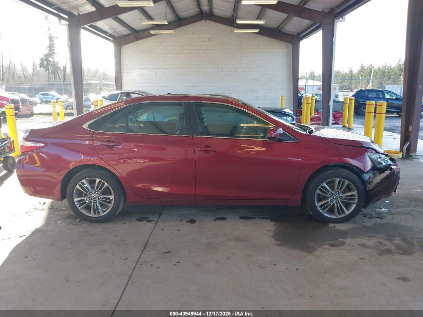 2015 Toyota Camry Se VIN: 4T1BF1FKXFU950465 Lot: 43949944