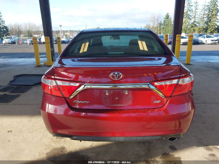 2015 Toyota Camry Se VIN: 4T1BF1FKXFU950465 Lot: 43949944