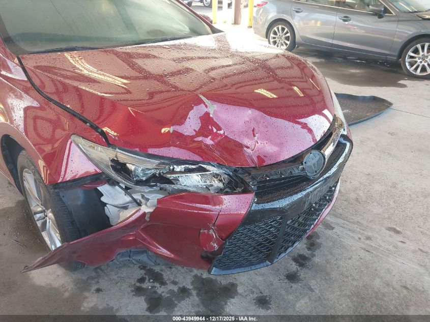 2015 Toyota Camry Se VIN: 4T1BF1FKXFU950465 Lot: 43949944