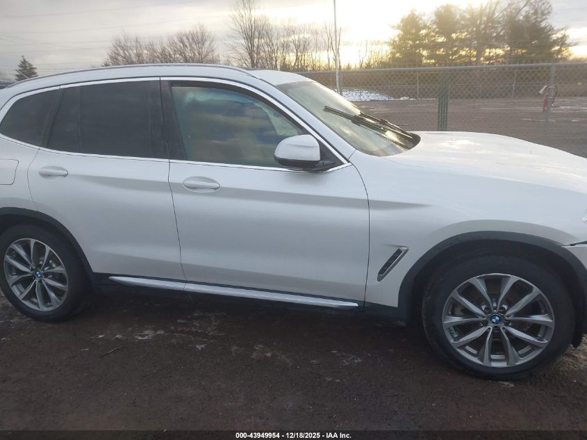 2019 BMW X3 xDrive30I VIN: 5UXTR9C5XKLD91840 Lot: 43949954