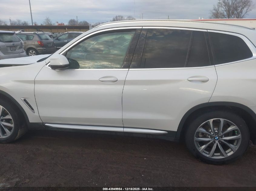 2019 BMW X3 xDrive30I VIN: 5UXTR9C5XKLD91840 Lot: 43949954