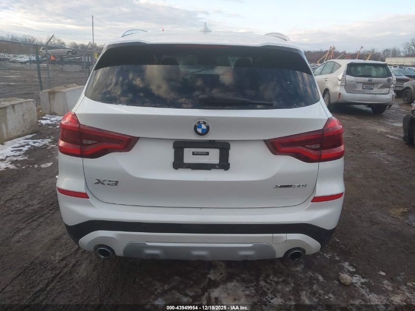 2019 BMW X3 xDrive30I VIN: 5UXTR9C5XKLD91840 Lot: 43949954