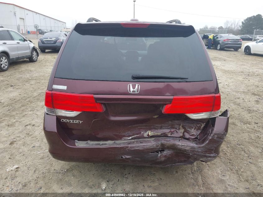 2009 Honda Odyssey Ex-L VIN: 5FNRL38719B021679 Lot: 43949962