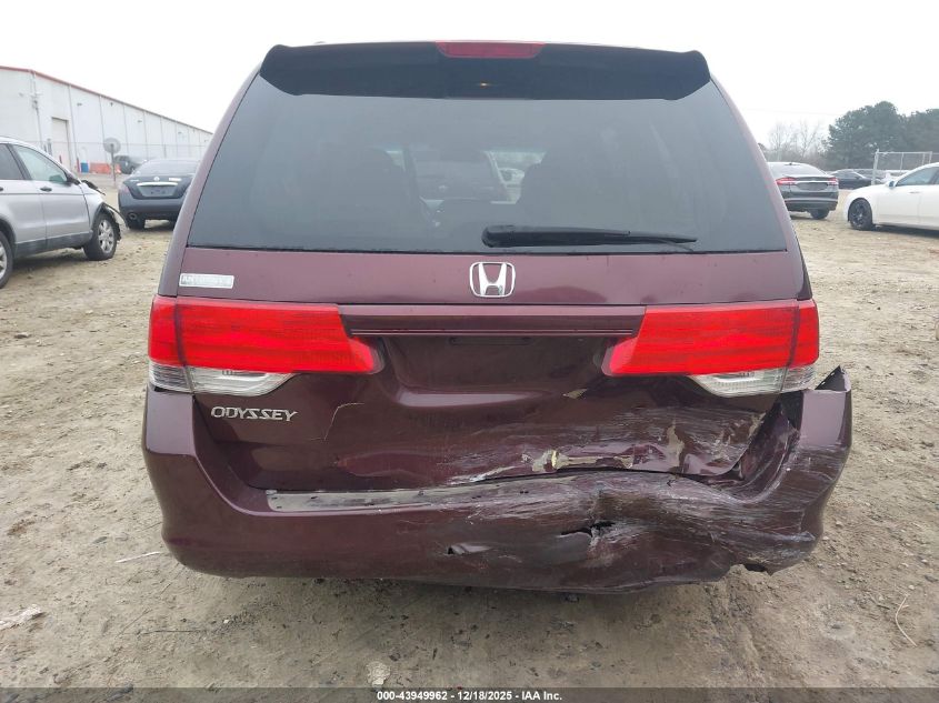 2009 Honda Odyssey Ex-L VIN: 5FNRL38719B021679 Lot: 43949962