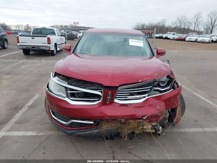 2016 Lincoln Mkx Select VIN: 2LMTJ6KR4GBL51348 Lot: 43949968
