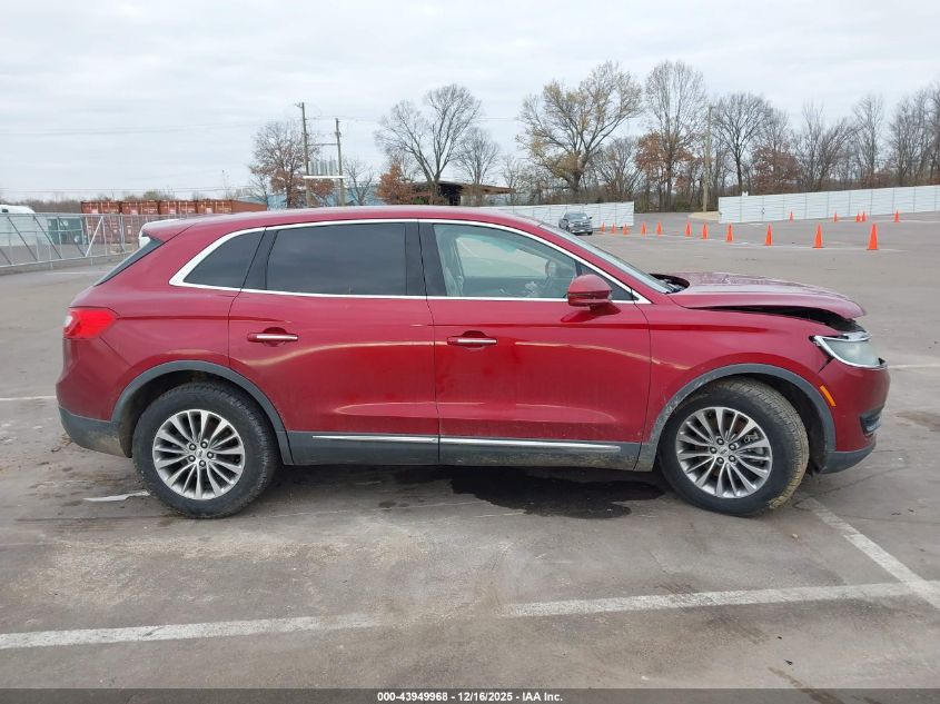 2016 Lincoln Mkx Select VIN: 2LMTJ6KR4GBL51348 Lot: 43949968