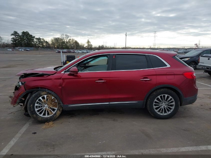 2016 Lincoln Mkx Select VIN: 2LMTJ6KR4GBL51348 Lot: 43949968