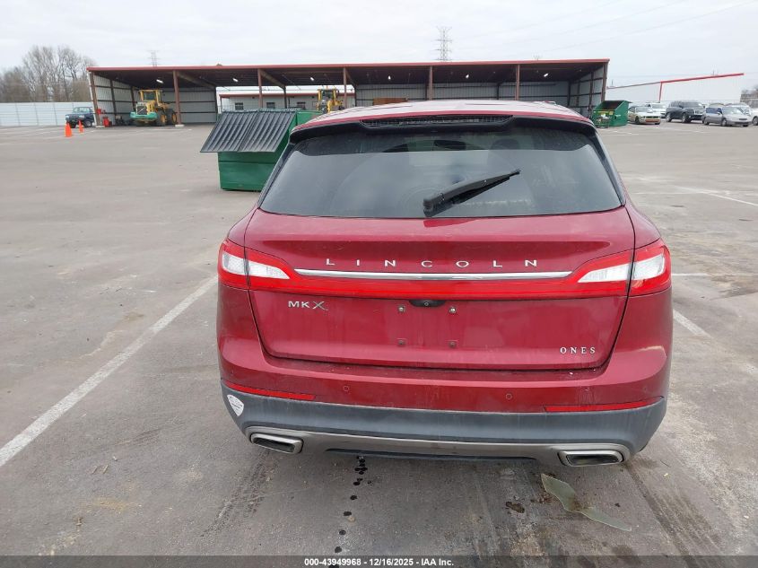 2016 Lincoln Mkx Select VIN: 2LMTJ6KR4GBL51348 Lot: 43949968