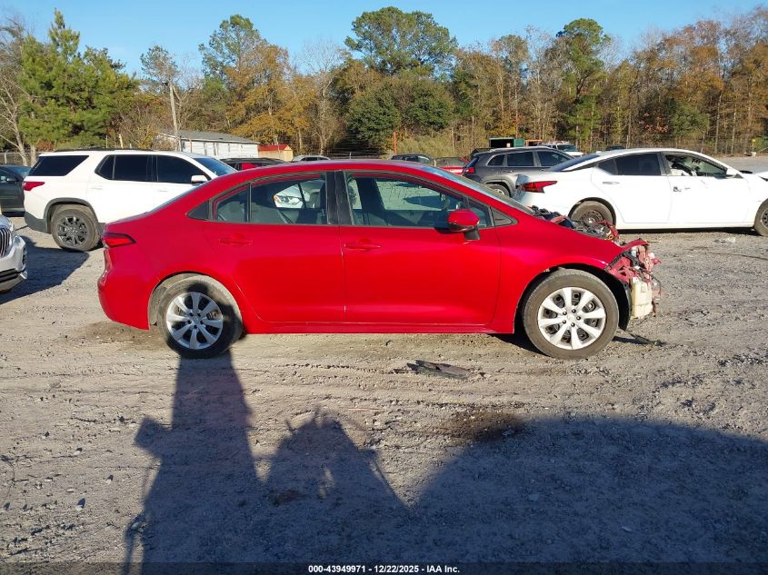 2020 Toyota Corolla Le VIN: 5YFEPRAE9LP029524 Lot: 43949971