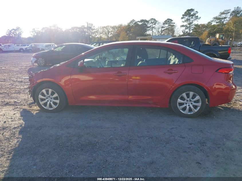 2020 Toyota Corolla Le VIN: 5YFEPRAE9LP029524 Lot: 43949971