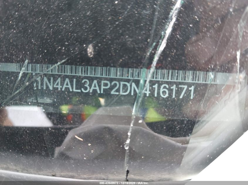 2013 Nissan Altima 2.5 Sv VIN: 1N4AL3AP2DN416171 Lot: 43949973