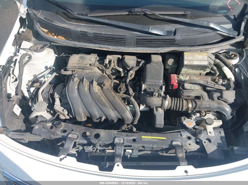 2016 Nissan Versa 1.6 S/1.6 S+/1.6 Sl/1.6 Sv VIN: 3N1CN7AP6GL870189 Lot: 43949983