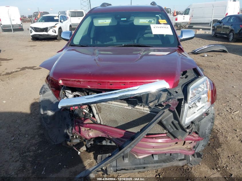 2016 GMC Terrain Slt VIN: 2GKALPEKXG6301041 Lot: 43949984