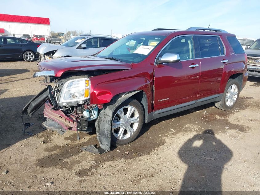 2016 GMC Terrain Slt VIN: 2GKALPEKXG6301041 Lot: 43949984