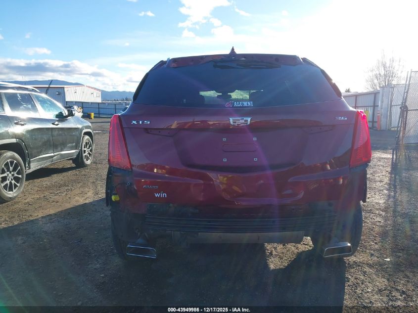 2018 Cadillac Xt5 Luxury VIN: 1GYKNDRS9JZ241746 Lot: 43949986