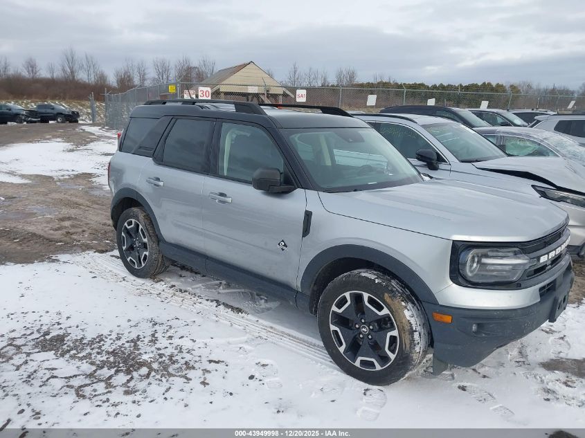 2021 Ford Bronco Sport Outer Banks VIN: 3FMCR9C68MRA29108 Lot: 43949998