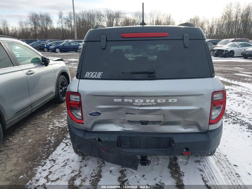 2021 Ford Bronco Sport Outer Banks VIN: 3FMCR9C68MRA29108 Lot: 43949998