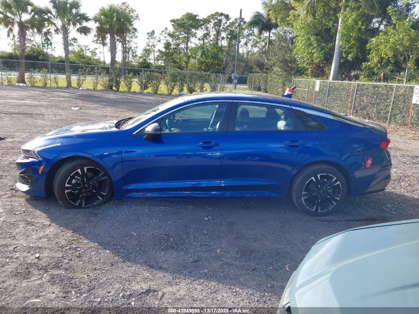 2022 Kia K5 Gt-Line VIN: 5XXG64J2XNG165757 Lot: 43949999