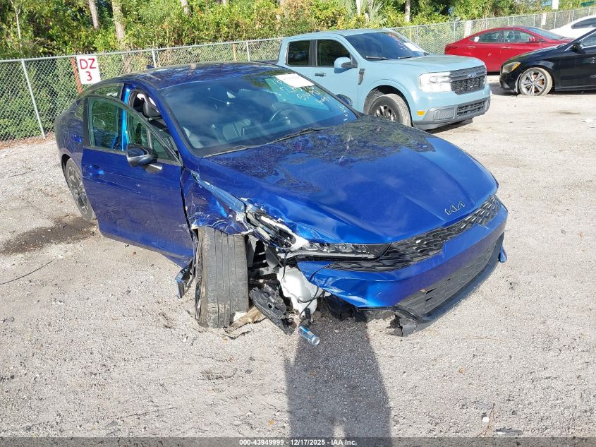 2022 Kia K5 Gt-Line VIN: 5XXG64J2XNG165757 Lot: 43949999