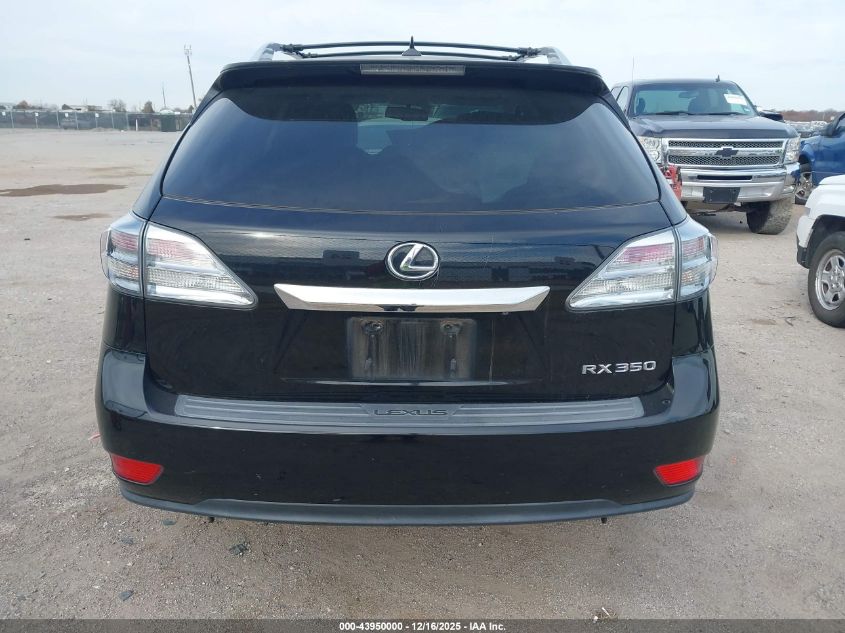 2011 Lexus Rx 350 VIN: 2T2BK1BA4BC086299 Lot: 43950000