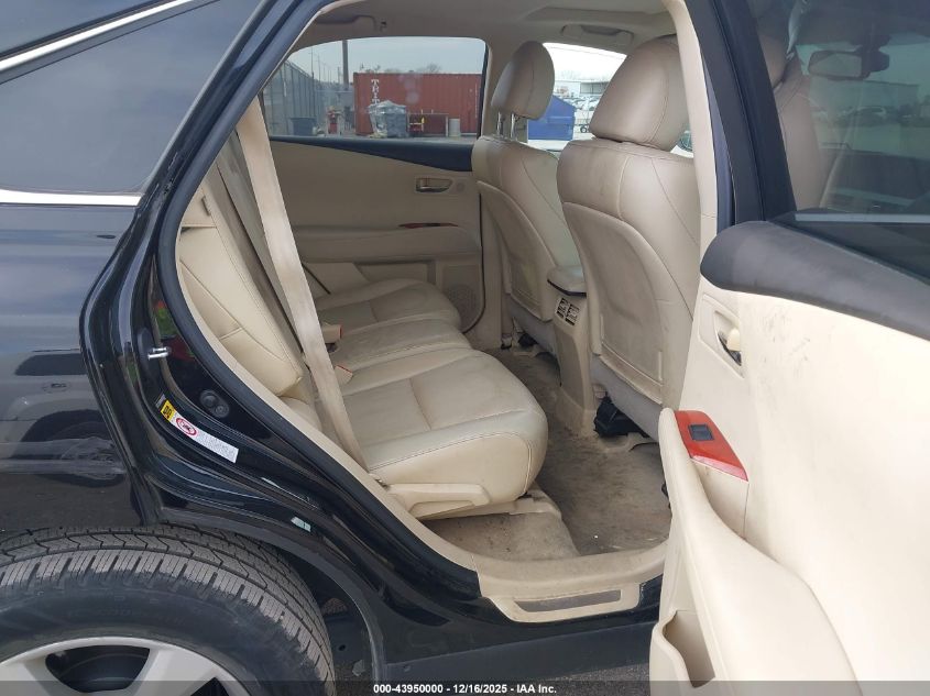 2011 Lexus Rx 350 VIN: 2T2BK1BA4BC086299 Lot: 43950000