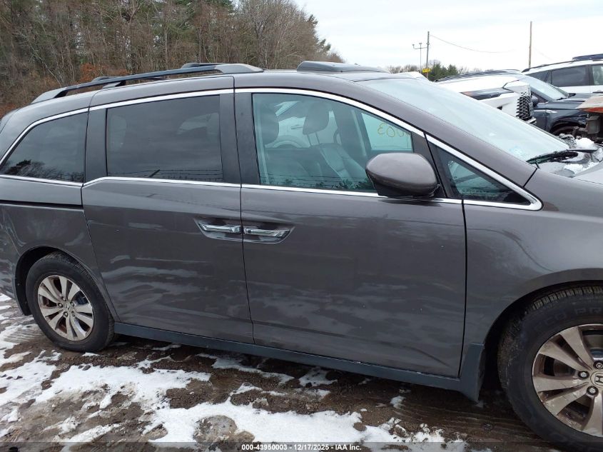 2014 Honda Odyssey Ex-L VIN: 5FNRL5H60EB104999 Lot: 43950003