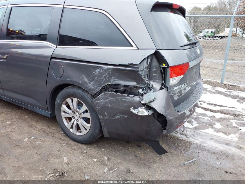 2014 Honda Odyssey Ex-L VIN: 5FNRL5H60EB104999 Lot: 43950003