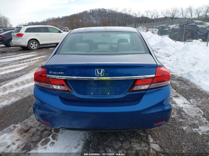 2013 Honda Civic Ex VIN: 19XFB2F83DE066620 Lot: 43950004