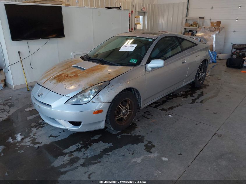 JTDDR32T040175905 2004 TOYOTA CELICA photo no. 2