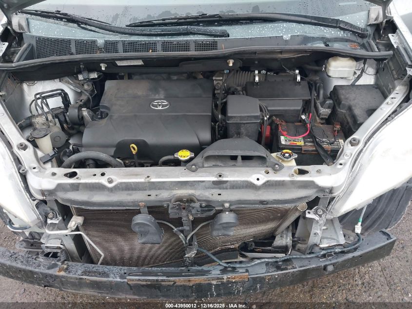 2013 Toyota Sienna Le V6 8 Passenger VIN: 5TDKK3DC9DS304715 Lot: 43950012