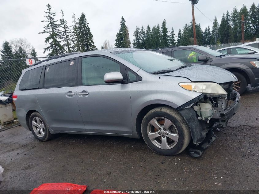 2013 Toyota Sienna Le V6 8 Passenger VIN: 5TDKK3DC9DS304715 Lot: 43950012