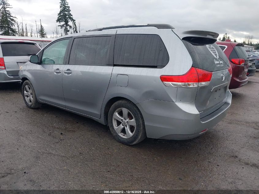 2013 Toyota Sienna Le V6 8 Passenger VIN: 5TDKK3DC9DS304715 Lot: 43950012