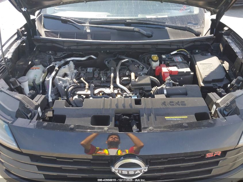 2025 Nissan Kicks Sr Fwd VIN: 3N8AP6DA8SL337483 Lot: 43950019