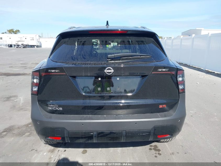2025 Nissan Kicks Sr Fwd VIN: 3N8AP6DA8SL337483 Lot: 43950019