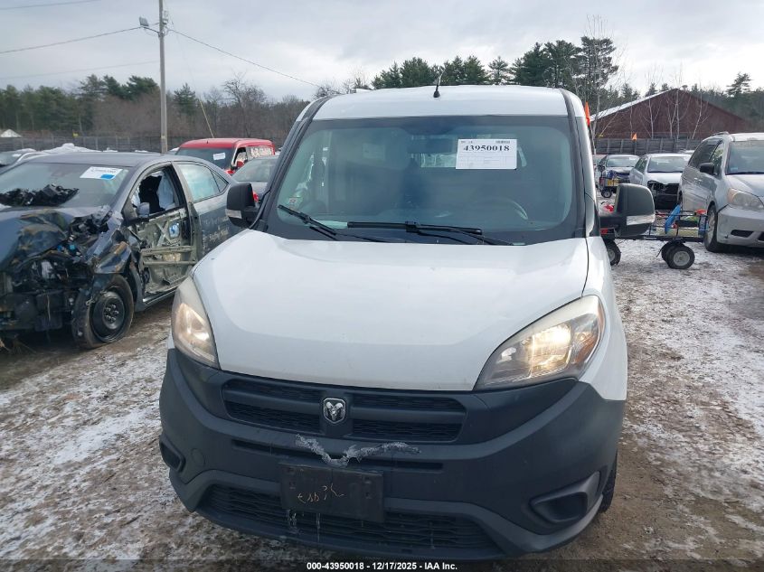 2017 Ram Promaster City Tradesman VIN: ZFBERFABXH6F42056 Lot: 43950018
