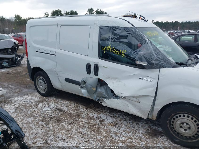 2017 Ram Promaster City Tradesman VIN: ZFBERFABXH6F42056 Lot: 43950018