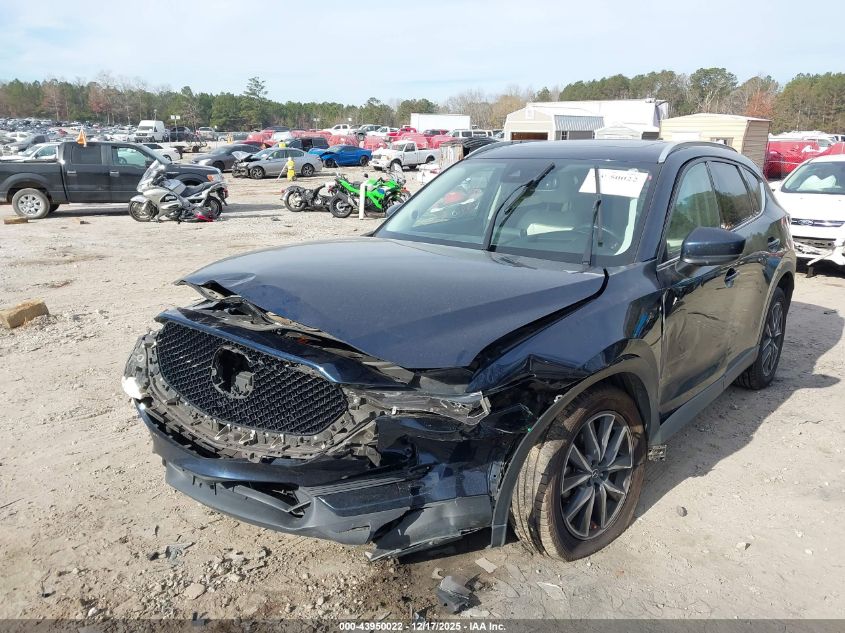 2018 Mazda Cx-5 Grand Touring VIN: JM3KFADM5J1416302 Lot: 43950022