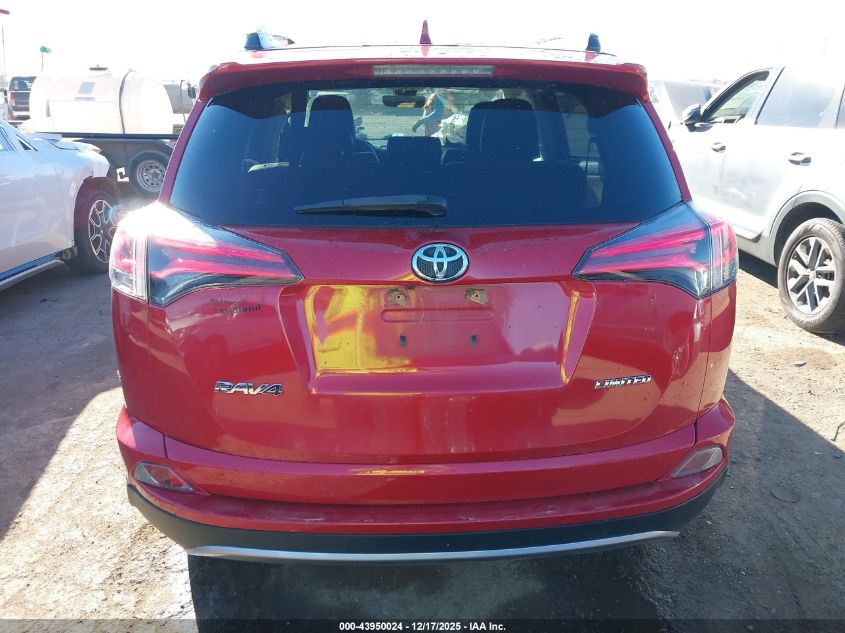 2017 Toyota Rav4 Limited VIN: JTMYFREVXHJ140797 Lot: 43950024