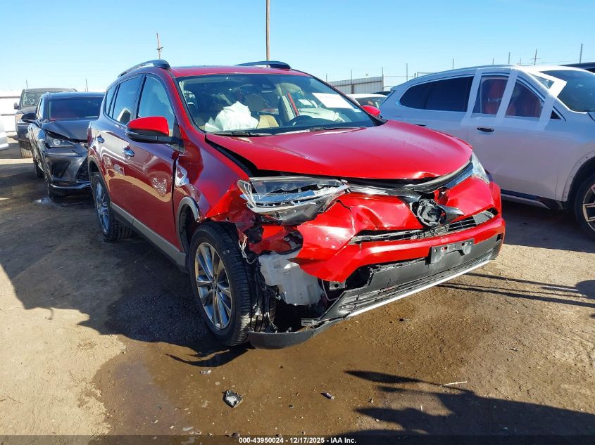 2017 Toyota Rav4 Limited VIN: JTMYFREVXHJ140797 Lot: 43950024