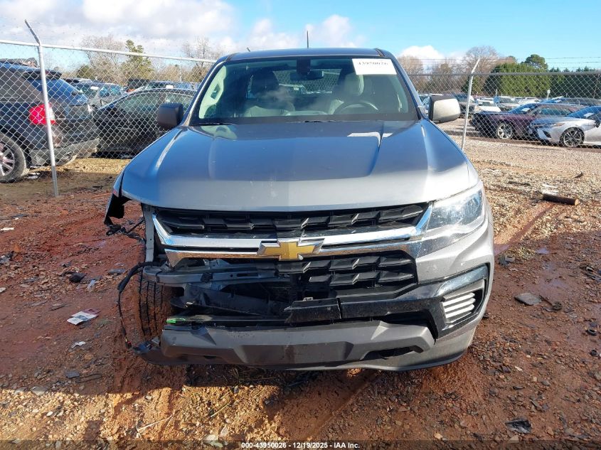 2021 Chevrolet Colorado 4Wd Long Box Wt VIN: 1GCHTBEN0M1290122 Lot: 43950026