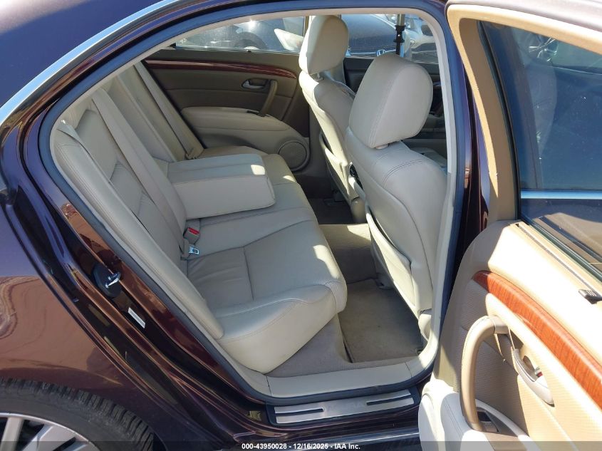 2011 Acura Rl 3.7 VIN: JH4KB2F66BC000174 Lot: 43950028