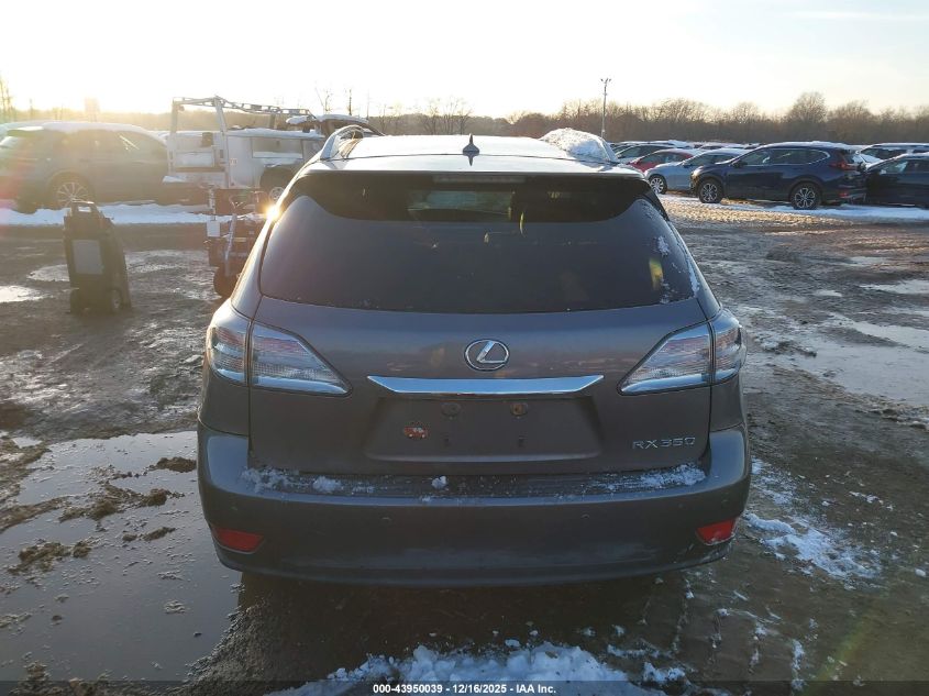 2012 Lexus Rx 350 VIN: 2T2BK1BA4CC127810 Lot: 43950039